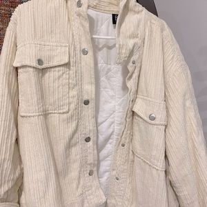 Oversized Corduroy Jacket